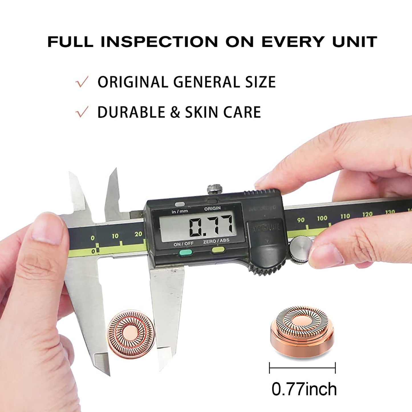 Facial Hair Remover Replacement Heads Gen 2