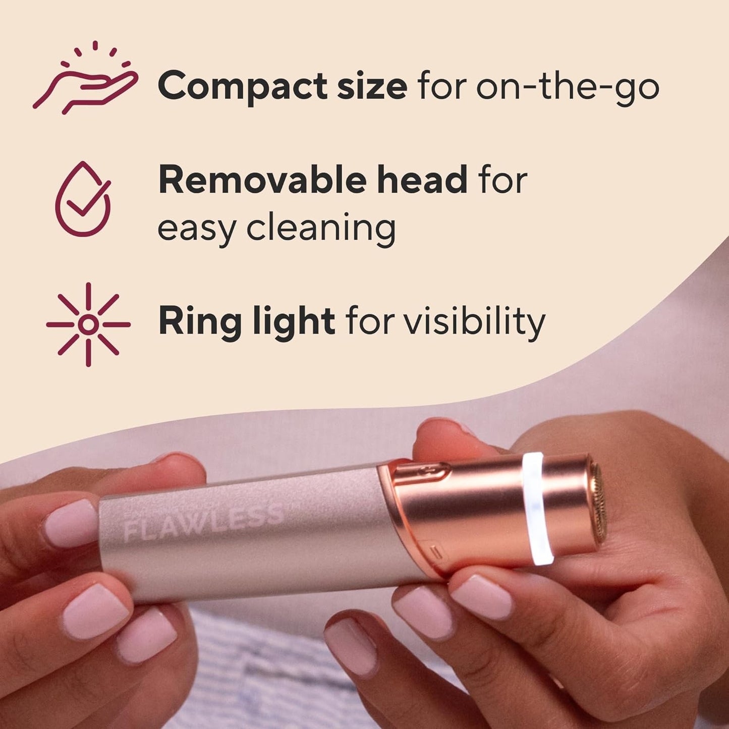 Flawless Facial Hair Remover for Women