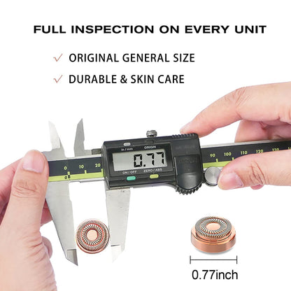 Facial Hair Remover Replacement Heads Gen 2