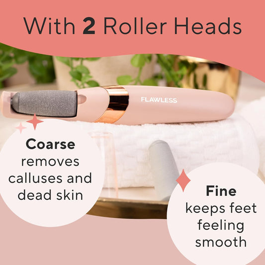 Flawless Pedi Electronic Tool File and Callus Remover, Pedicure