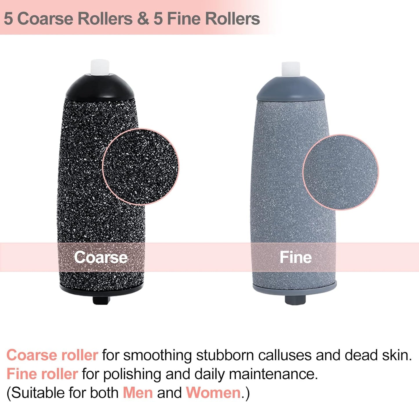 Finishing Touch Flawless Pedi Replacement Heads for Pedicures