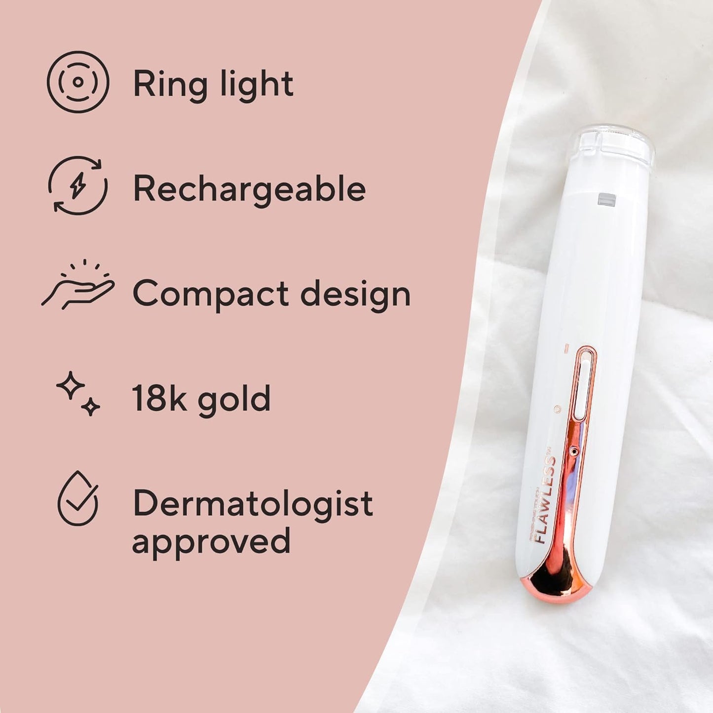 Flawless Body Touch Up, Electric Razor for Women