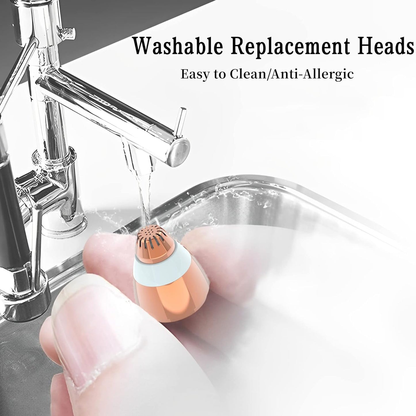 Eyebrow Hair Remover Replacement Heads for Finishing Touch Flawless Facial Hair Remover