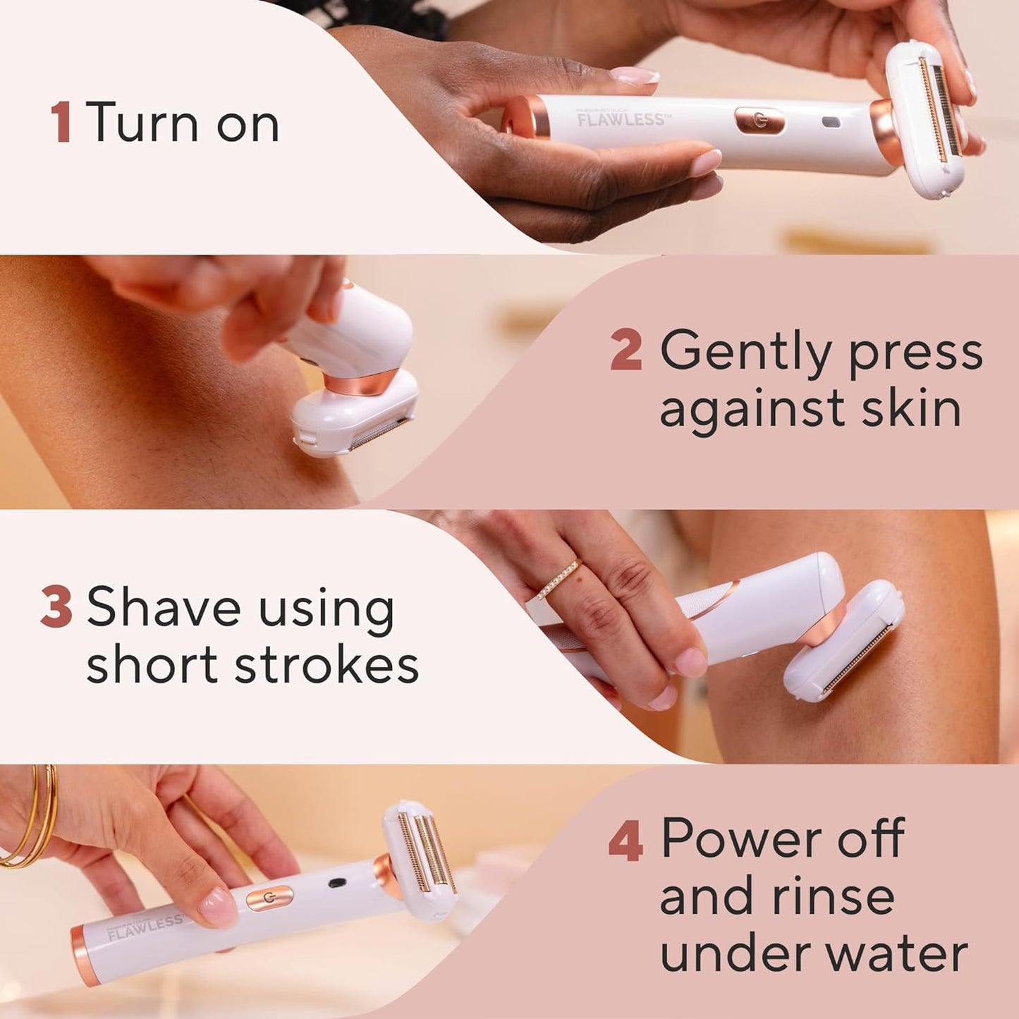 Flawless Legs, Electric Razor for Women