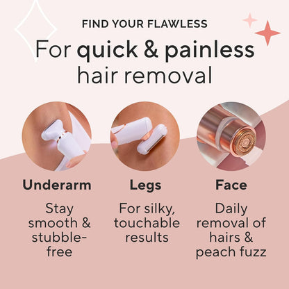Flawless Bikini Shaver and Trimmer Hair Remover