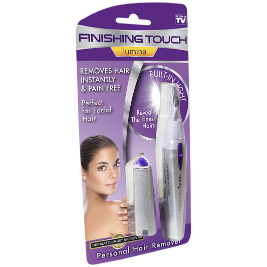 Lumina Painless Hair Remover, Silver, New Edition
